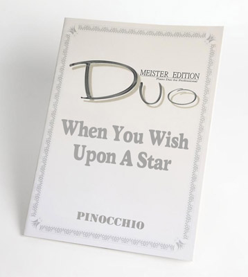 When You Wish Upon A Star (星に願いを) ｜ディズニー「ピノキオ」より連弾楽譜