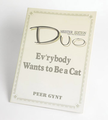 Ev'rybody Wants to Be a Cat （みんな猫になりたいのさ） ｜ディズニー「おしゃれキャット」より連弾楽譜