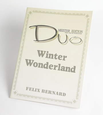 Winter Wonderland連弾楽譜